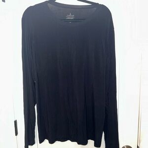 Cuddl Duds Black Long-Sleeve